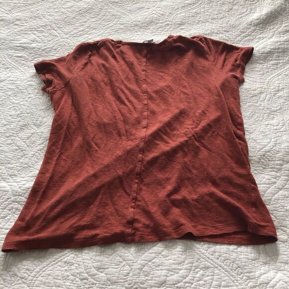 ɗ Banana Republic Pumpkin Orange Tee - Picture 4 of 4